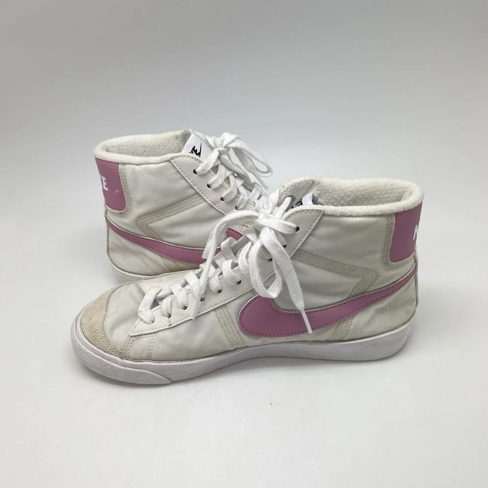 Nike Sneakers Mens 7 Womens 8.5 Blazer Mid 77 DN4115-991‎ White Casual Gym Shoes